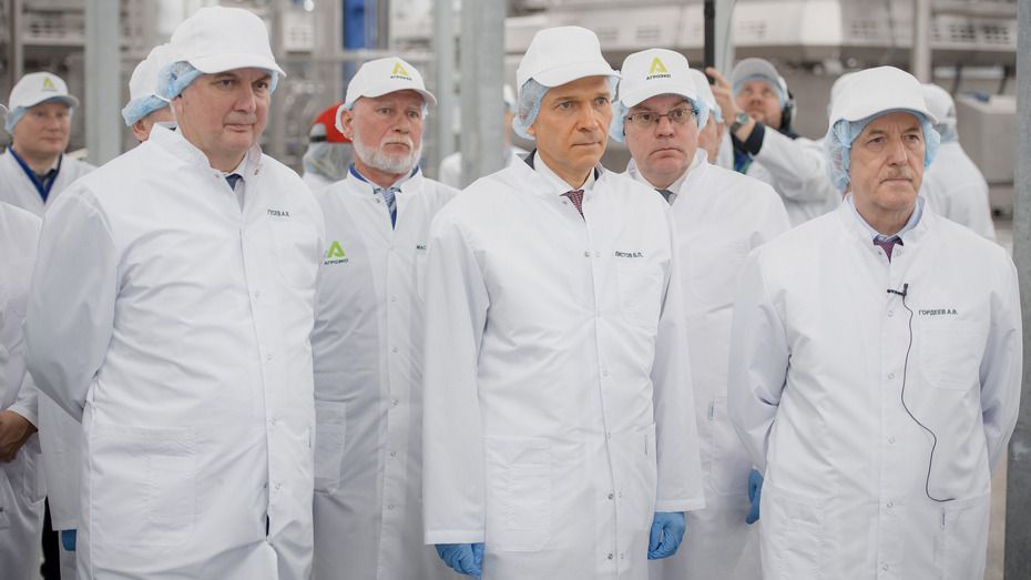 Воронежский губернатор: мясоперерабатывающий завод в Павловском районе имеет огромное значение для региона